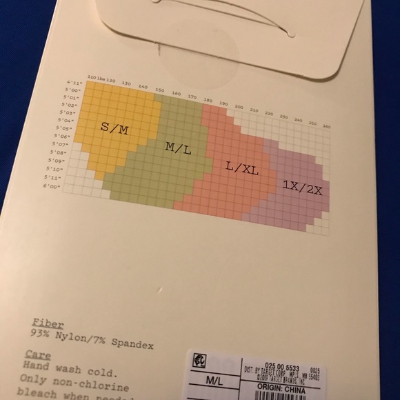 Fashion Tights M/L (2 Pairs) - Picture 10 of 11